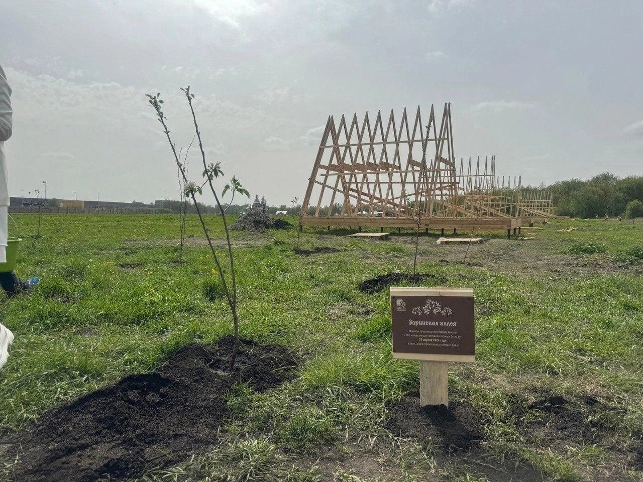 В отеле «Яхонты Ногинск» начато строительство более 20-ти глемпингов